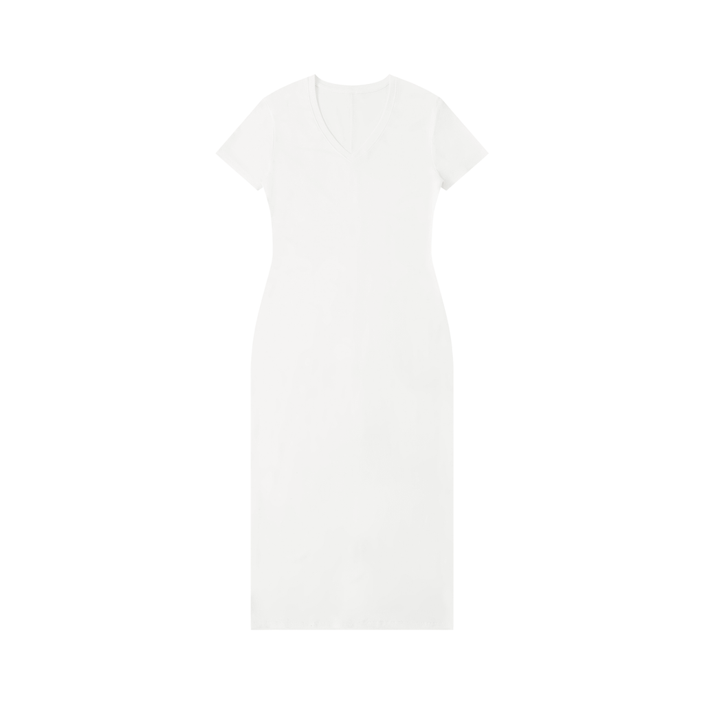 Sweet Route Women's V-Neck Short Sleeve Maxi Dress