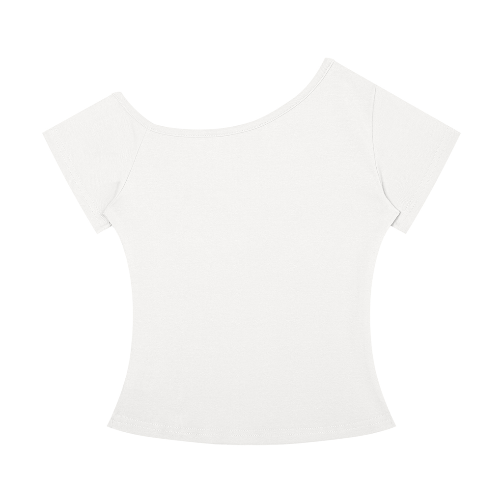 Sweet Route Women’s Off-the-Shoulder T-Shirt